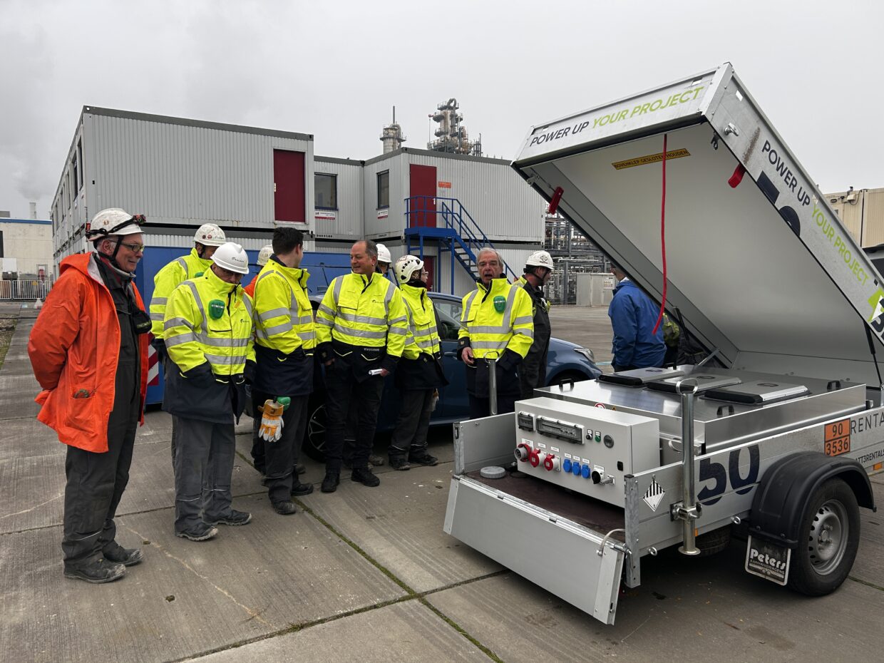 Uitleg en instructies over het gebruik van de mobiele batterij